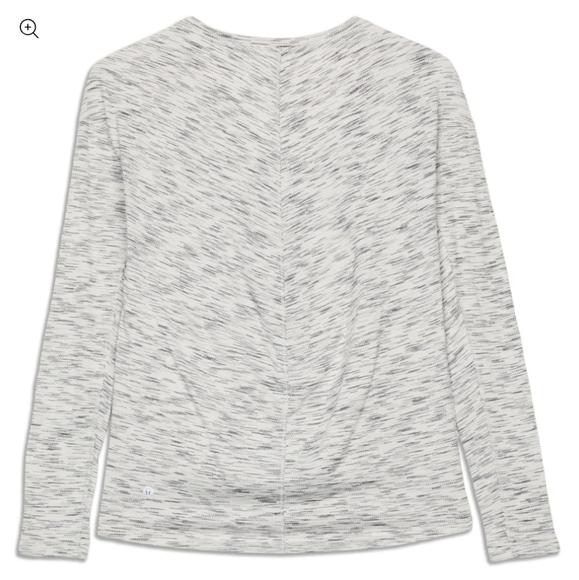 Lululemon Meant To Move Long Sleeve Tiger Space Dye Shirt 10/L - Picture 2 of 10